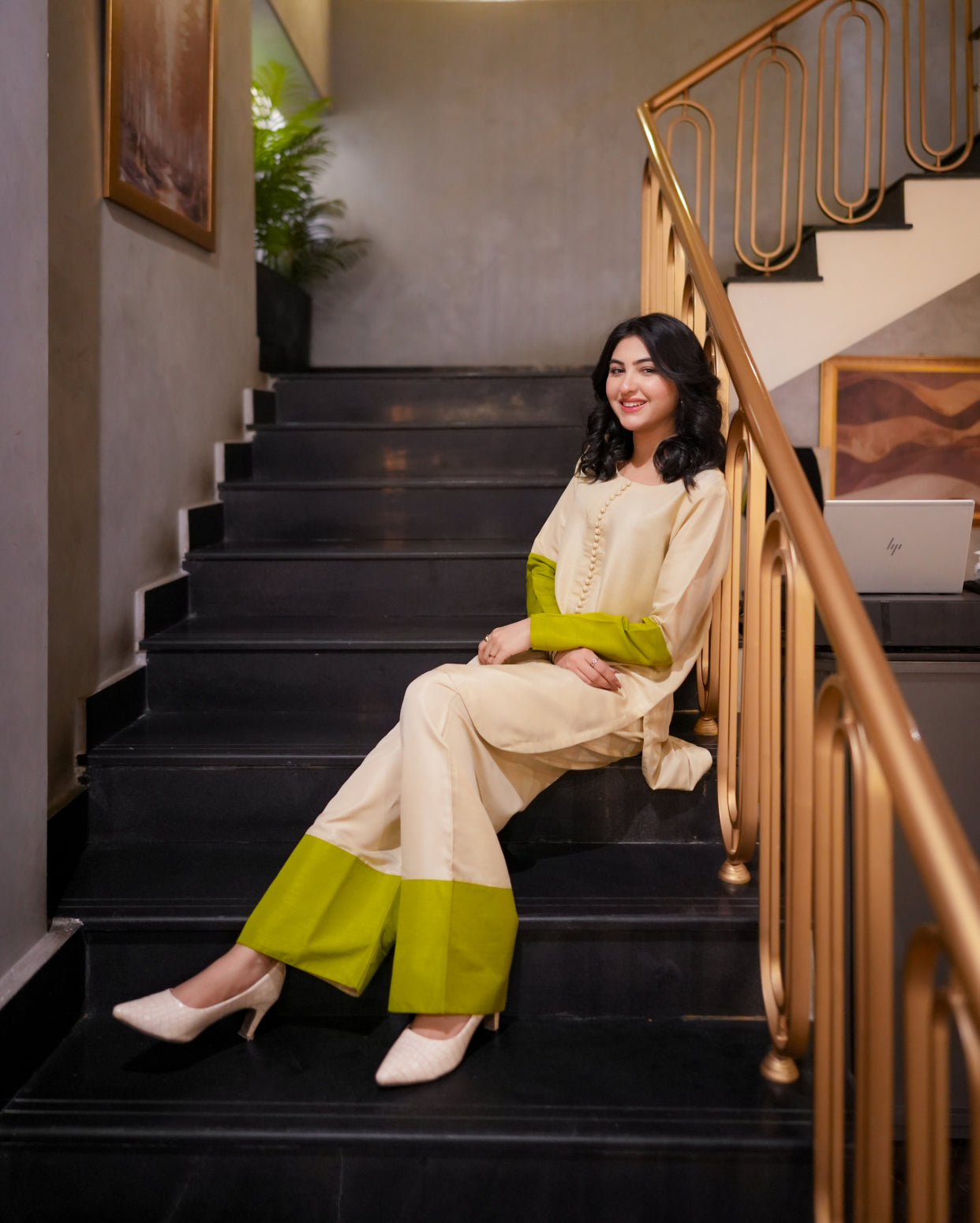 Pastel - Farshi Shalwar Set