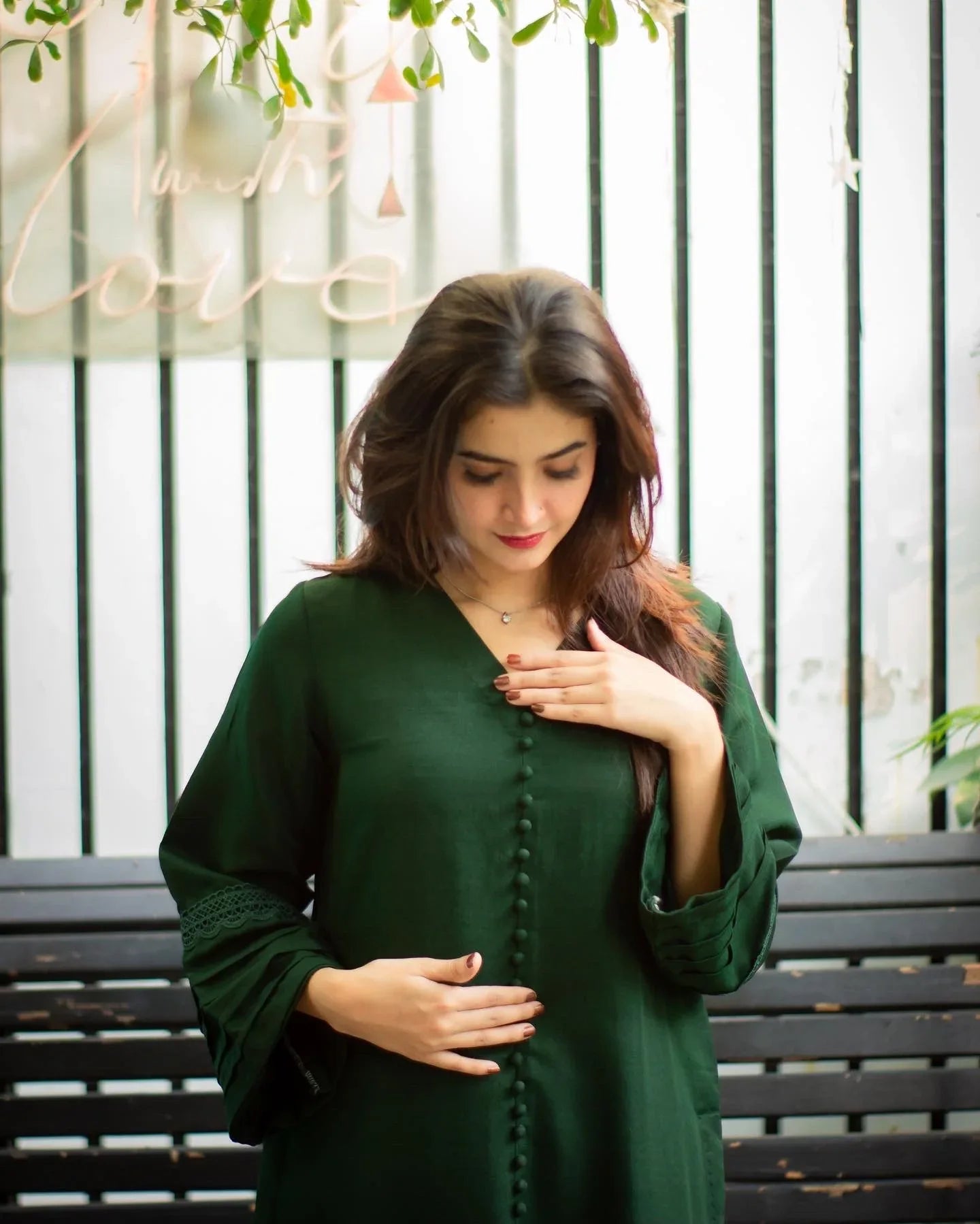 slim fit dress slacks Buy Bottle Green Two Piece Dress Stitched Online Pakistan – ZAUK STORE