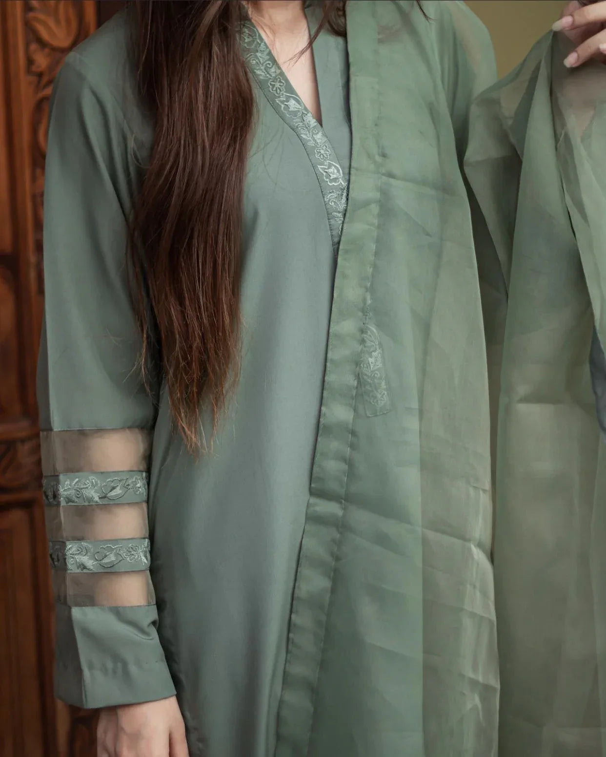 slim fit dress slacks Buy Olive Green Three Piece Dress Stitched Online Pakistan – ZAUK STORE