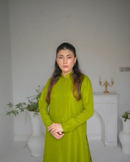 Pine Two Piece Dress