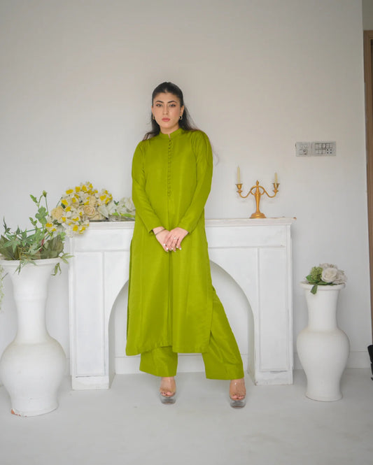 Pine Two Piece Dress